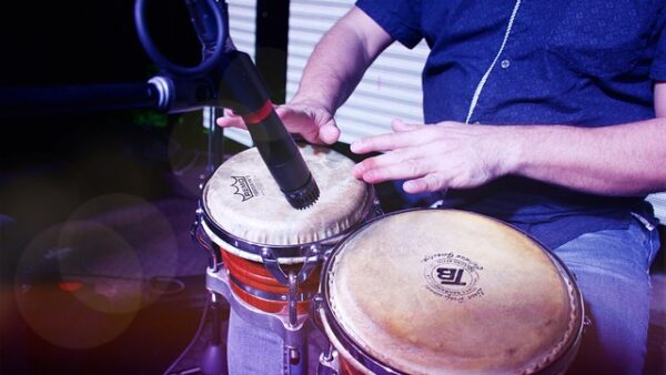 Enregistrement de percussions pour ton morceau - Black Virgin Studio